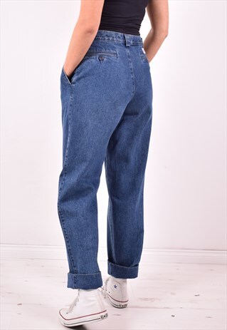 LEVI'S WOMENS VINTAGE JEANS W32 L30 BLUE 90S