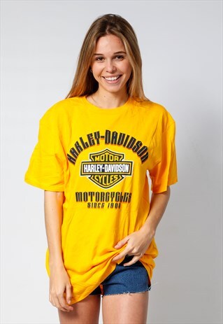VINTAGE HARLEY DAVIDSON T-SHIRT DEAD STOCK