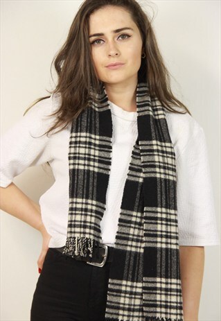 VINTAGE TARTAN SCARF