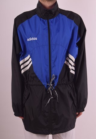 VINTAGE ADIDAS JACKET / WINDBREAKER SIZE L (554)