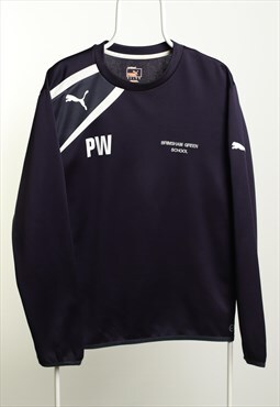 Vintage Puma Crewneck Sports Sweatshirt Navy