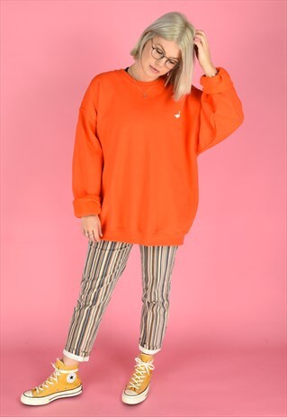 G&G UNISEX ORANGE GOOSE SWEAT