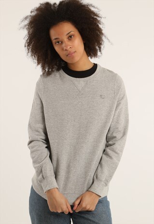 VINTAGE CHAMPION EMBROIDERED LOGO SWEATSHIRT