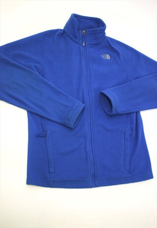 VINTAGE 90S THE NORTH FACE BLUE FLEECE