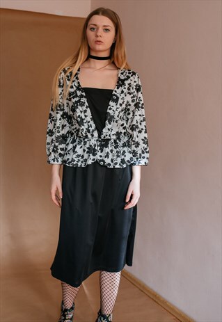 VINTAGE 80S MIDI SUIT DRESS