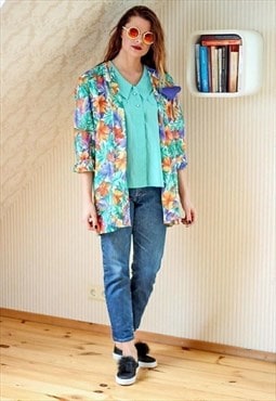 Colorful vintage summer jacket