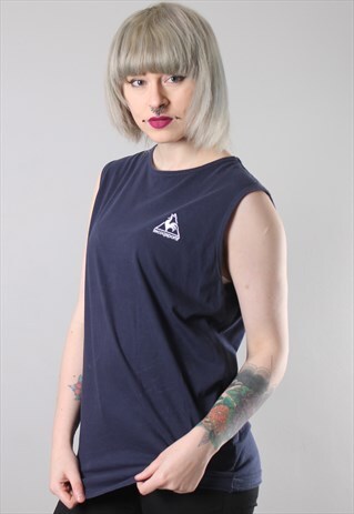 VINTAGE LE COQ SPORTIF VEST TOP MEDIUM