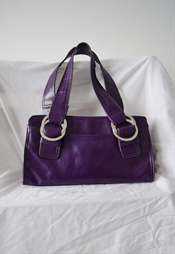 Vintage 90s Next Purple Shoulder Bag