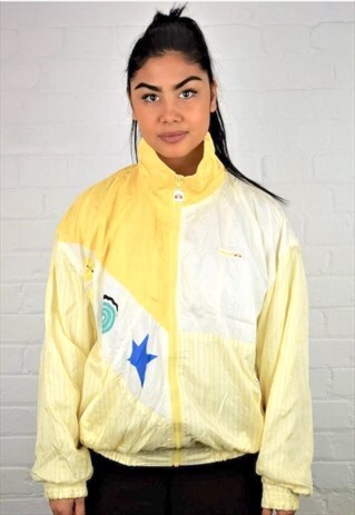 VINTAGE 80'S ELLESSE SHELL JACKET