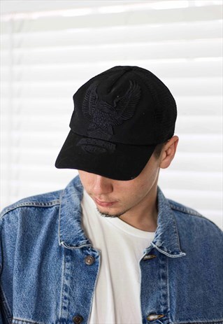 VINTAGE HARLEY DAVIDSON LOGO BASEBALL CAP 90S X 2.8