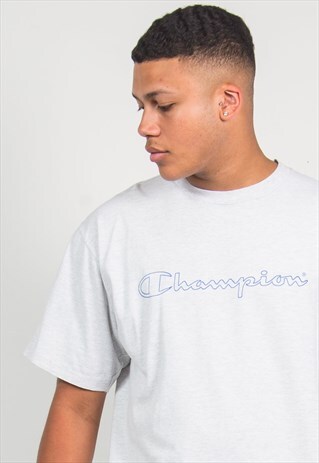 VINTAGE CHAMPION T-SHIRT SPELL OUT