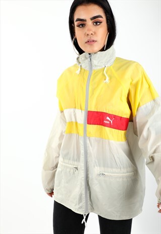 VINTAGE PUMA WINDBREAKER JACKET NJ155