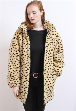 VINTAGE FAUX FUR JACKET