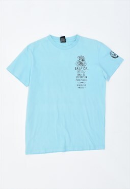 Vintage 90's T-Shirt Top Turquoise
