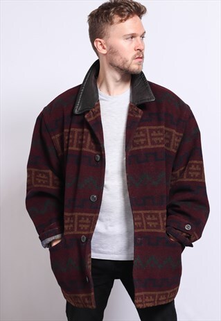 VINTAGE AZTEC INCA JACKET
