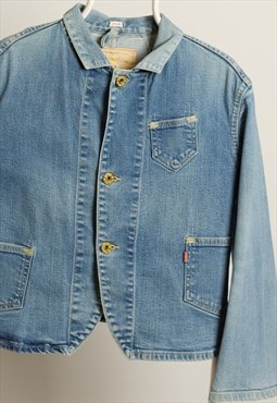 Vintage Levi's Jeans Denim Jacket Blazer Blue