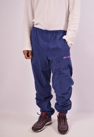 VINTAGE LOTTO TRACKSUIT TROUSERS BLUE