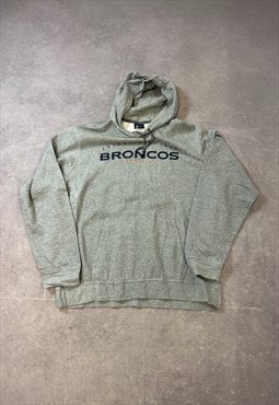 NFL Nike Hoodie Graphic Denver Broncos Pullover Sweatshirt