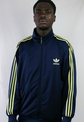 MENS VINTAGE ADIDAS ORIGINALS TRACK JACKET XL CARDIGAN 90S