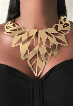 Necklace Statement - Gold 