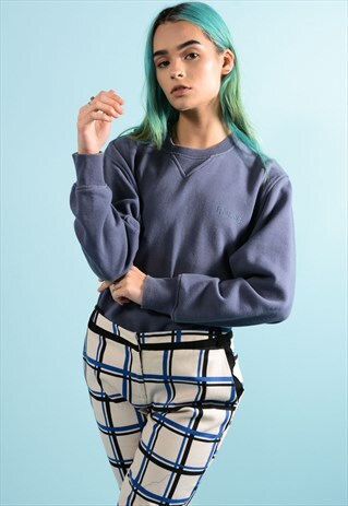 SPALDING BLUE SWEATSHIRT