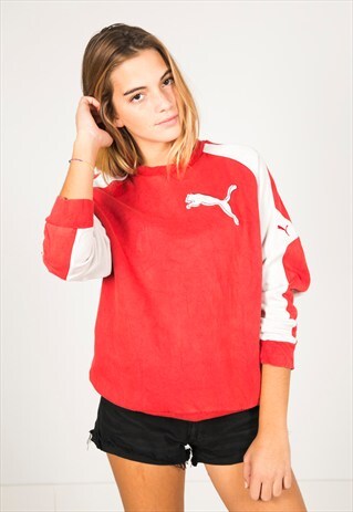 VINTAGE 90S PUMA SWEATSHIRT/ R133