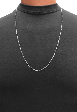 30" ESSENTIAL NECKLACE CHAIN - SILVER