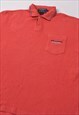 VINTAGE 90S RALPH LAUREN POLO SPORT POLO SHIRT IN RED