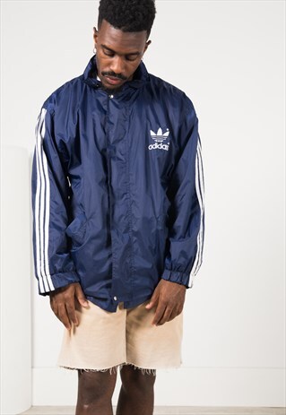 VINTAGE 80S ADIDAS RAINCOAT/ S1171