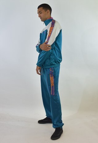 VINTAGE 90S GREEN WHITE KAPPA FULL TRACKSUIT