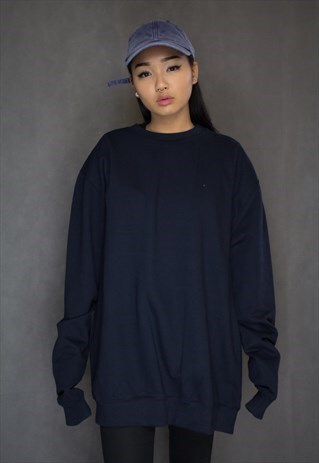 NEW IN - BFG NAVY BLUE JUMPER