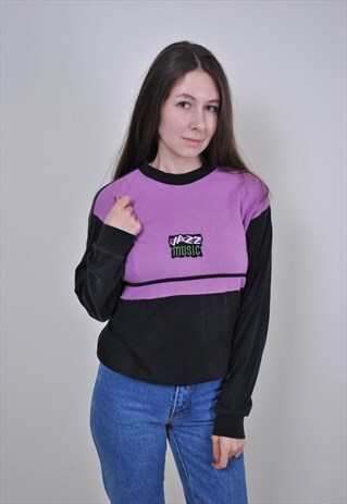 VINTAGE JAZZ SWEATSHIRT, 80S MUSIC OUTFIT