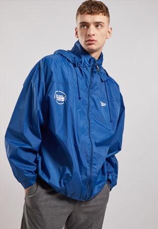 VINTAGE REEBOK BAY STATE GAMES WINDBREAKER JACKET