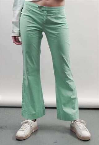 VINTAGE 90'S MOSCHINO MINT TROUSERS