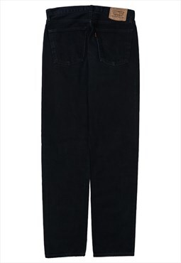 Vintage Levis 615 02 Orange Tab Black Jeans Mens
