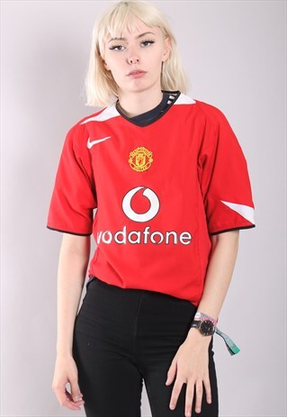 VINTAGE NIKE MANCHESTER UNITED FOOTBALL T-SHIRT