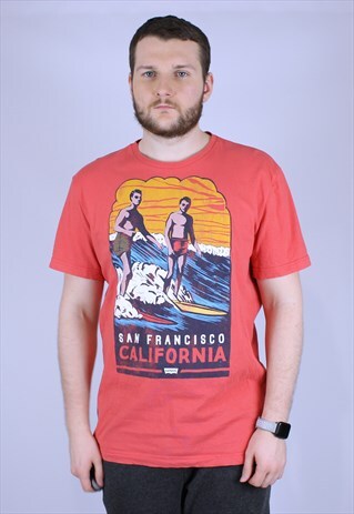 90S VINTAGE LEVIS T SHIRT RARE CALIFORNIA