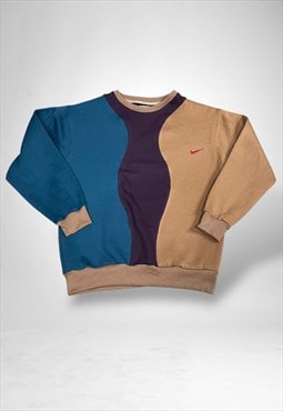 Reworked Nike Embroidered Sweatshirt