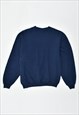 VINTAGE 90'S RUSSELL ATHLETIC SWEATSHIRT JUMPER NAVY BLUE