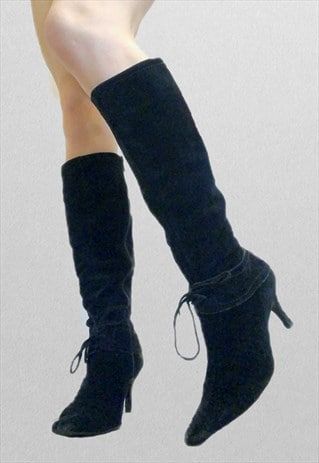 90s heeled boots