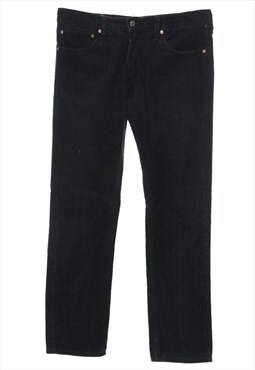 Vintage Levi's Black Corduroy Trousers - W34 L32