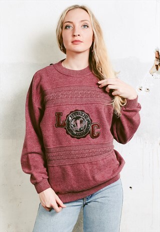 VINTAGE 80S GRAPHIC PRINT SWEATSHIRT