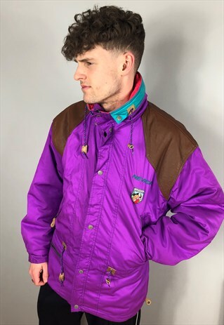 VINTAGE NEVICA SKI JACKET MULTI - COLOURED