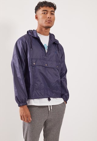 VINTAGE 1/4 ZIP FESTIVAL WINDBREAKER JACKET