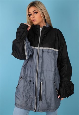 VINTAGE K-WAY WINDBREAKER JACKET IN MULTI NJ530