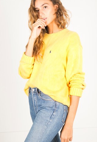 VINTAGE 80S POLO RALPH LAUREN JUMPER / R4113C300