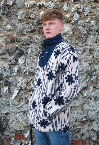 90'S PATTERN FLEECE