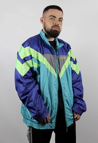 VINTAGE ADIDAS WINDBREAKERJACKET 90S MINT