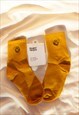 YELLOW SMILEY FACE SOCKS