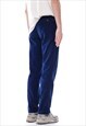 VINTAGE POLO RALPH LAUREN CORDUROY PANTS TROUSERS BLUE